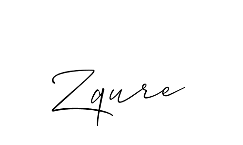 Also we have Zqure name is the best signature style. Create professional handwritten signature collection using Allison_Script autograph style. Zqure signature style 2 images and pictures png