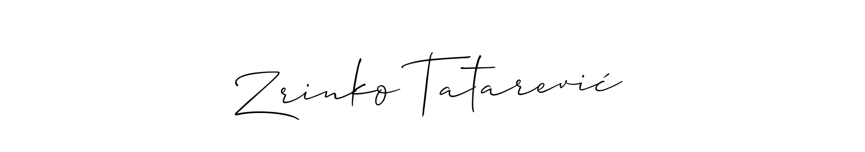 See photos of Zrinko Tatarević official signature by Spectra . Check more albums & portfolios. Read reviews & check more about Allison_Script font. Zrinko Tatarević signature style 2 images and pictures png