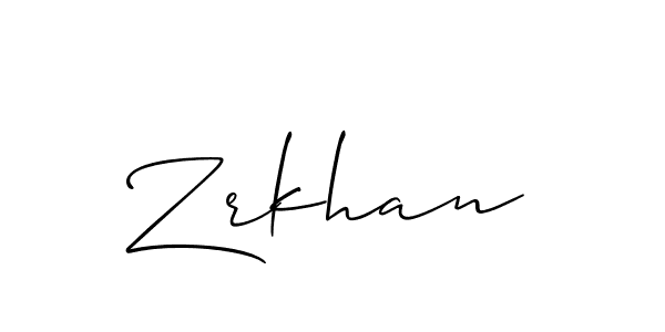 Here are the top 10 professional signature styles for the name Zrkhan. These are the best autograph styles you can use for your name. Zrkhan signature style 2 images and pictures png