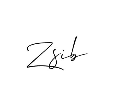 Also You can easily find your signature by using the search form. We will create Zsib name handwritten signature images for you free of cost using Allison_Script sign style. Zsib signature style 2 images and pictures png