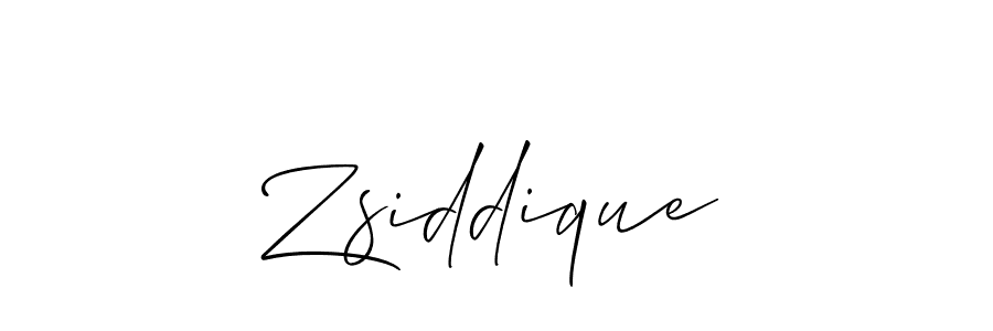 It looks lik you need a new signature style for name Zsiddique. Design unique handwritten (Allison_Script) signature with our free signature maker in just a few clicks. Zsiddique signature style 2 images and pictures png