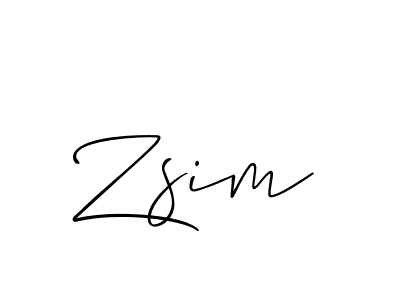 See photos of Zsim official signature by Spectra . Check more albums & portfolios. Read reviews & check more about Allison_Script font. Zsim signature style 2 images and pictures png