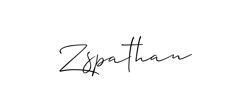 Similarly Allison_Script is the best handwritten signature design. Signature creator online .You can use it as an online autograph creator for name Zspathan. Zspathan signature style 2 images and pictures png