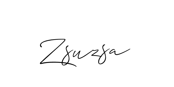 Once you've used our free online signature maker to create your best signature Allison_Script style, it's time to enjoy all of the benefits that Zsuzsa name signing documents. Zsuzsa signature style 2 images and pictures png