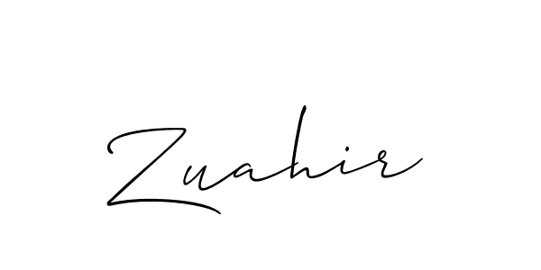 Make a short Zuahir signature style. Manage your documents anywhere anytime using Allison_Script. Create and add eSignatures, submit forms, share and send files easily. Zuahir signature style 2 images and pictures png