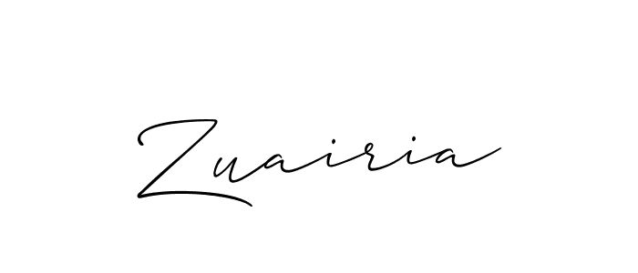 Make a short Zuairia signature style. Manage your documents anywhere anytime using Allison_Script. Create and add eSignatures, submit forms, share and send files easily. Zuairia signature style 2 images and pictures png