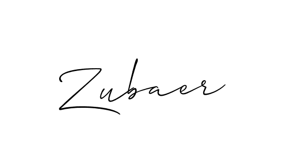 Allison_Script is a professional signature style that is perfect for those who want to add a touch of class to their signature. It is also a great choice for those who want to make their signature more unique. Get Zubaer name to fancy signature for free. Zubaer signature style 2 images and pictures png