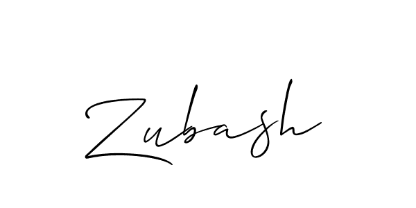 The best way (Allison_Script) to make a short signature is to pick only two or three words in your name. The name Zubash include a total of six letters. For converting this name. Zubash signature style 2 images and pictures png