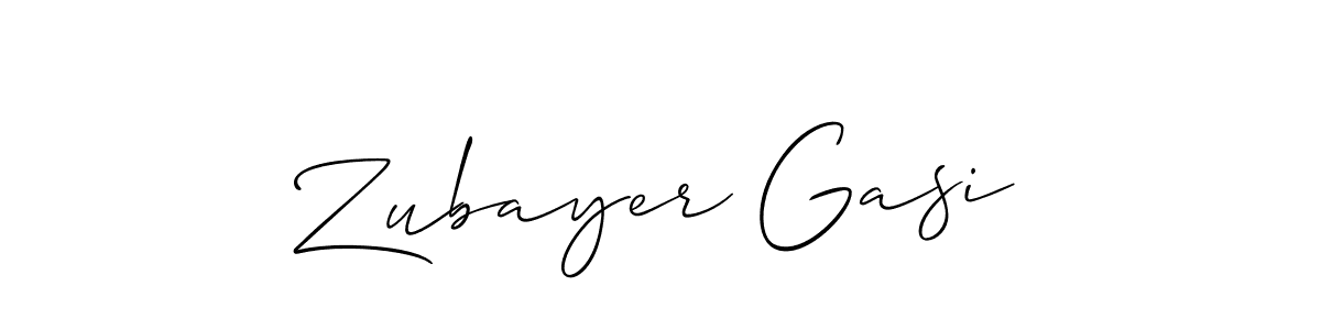 if you are searching for the best signature style for your name Zubayer Gasi. so please give up your signature search. here we have designed multiple signature styles  using Allison_Script. Zubayer Gasi signature style 2 images and pictures png