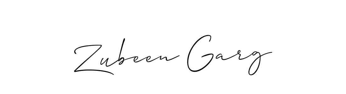 How to Draw Zubeen Garg signature style? Allison_Script is a latest design signature styles for name Zubeen Garg. Zubeen Garg signature style 2 images and pictures png