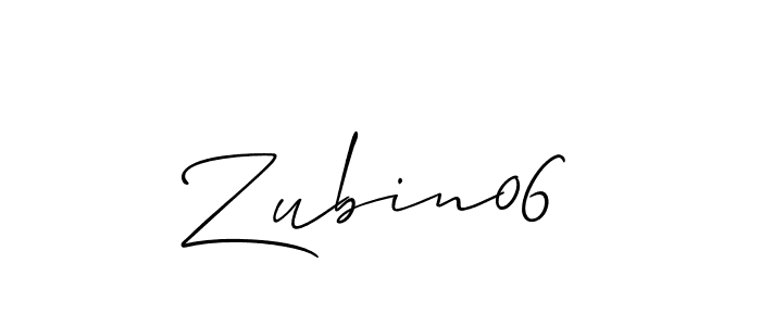 Also we have Zubin06 name is the best signature style. Create professional handwritten signature collection using Allison_Script autograph style. Zubin06 signature style 2 images and pictures png