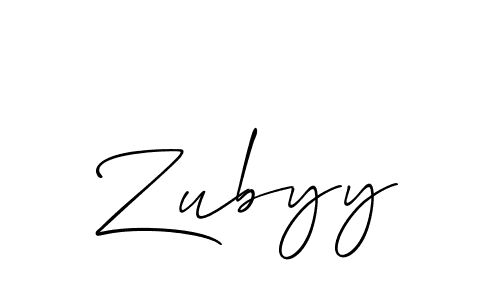 Best and Professional Signature Style for Zubyy. Allison_Script Best Signature Style Collection. Zubyy signature style 2 images and pictures png