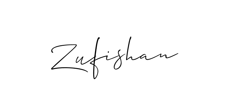 How to Draw Zufishan signature style? Allison_Script is a latest design signature styles for name Zufishan. Zufishan signature style 2 images and pictures png