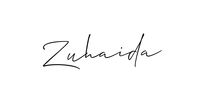 Check out images of Autograph of Zuhaida name. Actor Zuhaida Signature Style. Allison_Script is a professional sign style online. Zuhaida signature style 2 images and pictures png