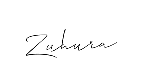 Also You can easily find your signature by using the search form. We will create Zuhura name handwritten signature images for you free of cost using Allison_Script sign style. Zuhura signature style 2 images and pictures png