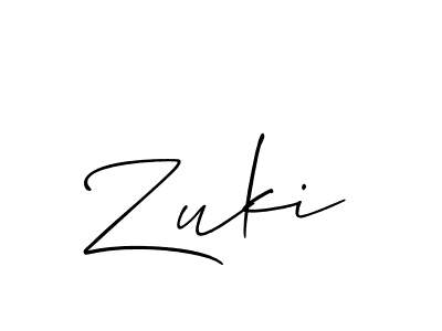 Make a short Zuki signature style. Manage your documents anywhere anytime using Allison_Script. Create and add eSignatures, submit forms, share and send files easily. Zuki signature style 2 images and pictures png