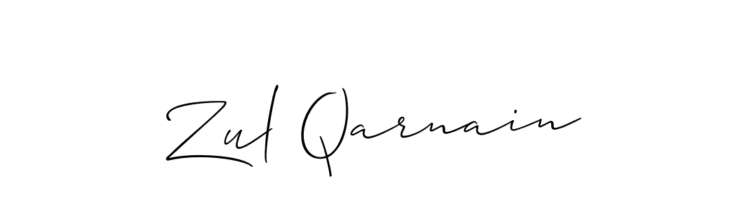 Make a short Zul Qarnain signature style. Manage your documents anywhere anytime using Allison_Script. Create and add eSignatures, submit forms, share and send files easily. Zul Qarnain signature style 2 images and pictures png