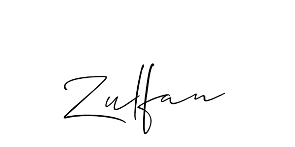 Also You can easily find your signature by using the search form. We will create Zulfan name handwritten signature images for you free of cost using Allison_Script sign style. Zulfan signature style 2 images and pictures png