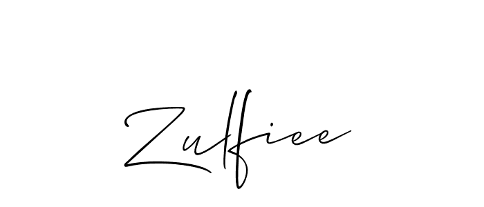 Best and Professional Signature Style for Zulfiee. Allison_Script Best Signature Style Collection. Zulfiee signature style 2 images and pictures png