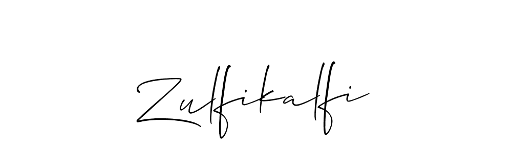 Also You can easily find your signature by using the search form. We will create Zulfikalfi name handwritten signature images for you free of cost using Allison_Script sign style. Zulfikalfi signature style 2 images and pictures png