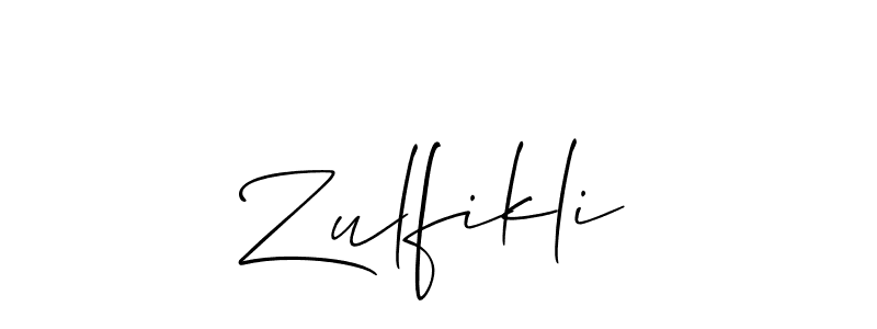 Allison_Script is a professional signature style that is perfect for those who want to add a touch of class to their signature. It is also a great choice for those who want to make their signature more unique. Get Zulfikli name to fancy signature for free. Zulfikli signature style 2 images and pictures png