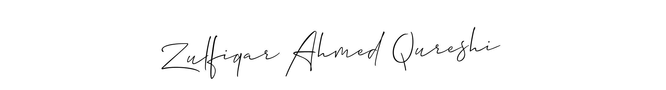 It looks lik you need a new signature style for name Zulfiqar Ahmed Qureshi. Design unique handwritten (Allison_Script) signature with our free signature maker in just a few clicks. Zulfiqar Ahmed Qureshi signature style 2 images and pictures png