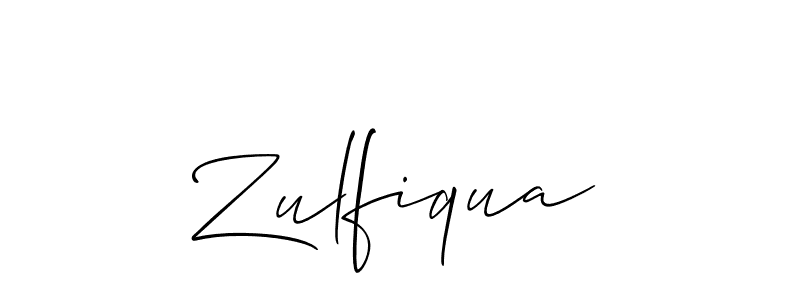 Once you've used our free online signature maker to create your best signature Allison_Script style, it's time to enjoy all of the benefits that Zulfiqua name signing documents. Zulfiqua signature style 2 images and pictures png