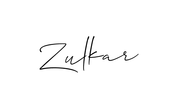 How to make Zulkar name signature. Use Allison_Script style for creating short signs online. This is the latest handwritten sign. Zulkar signature style 2 images and pictures png