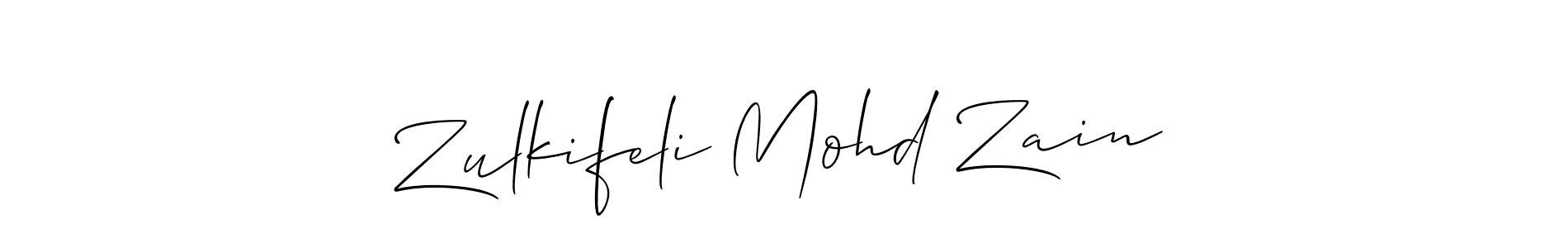 Best and Professional Signature Style for Zulkifeli Mohd Zain. Allison_Script Best Signature Style Collection. Zulkifeli Mohd Zain signature style 2 images and pictures png
