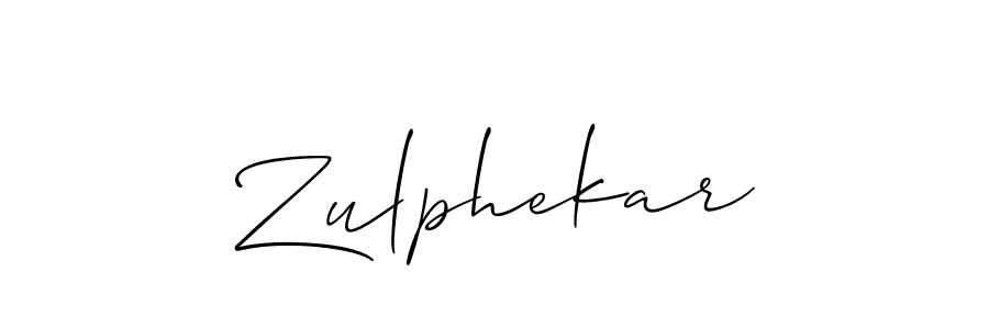 Allison_Script is a professional signature style that is perfect for those who want to add a touch of class to their signature. It is also a great choice for those who want to make their signature more unique. Get Zulphekar name to fancy signature for free. Zulphekar signature style 2 images and pictures png
