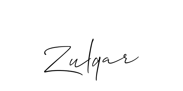 Also You can easily find your signature by using the search form. We will create Zulqar name handwritten signature images for you free of cost using Allison_Script sign style. Zulqar signature style 2 images and pictures png