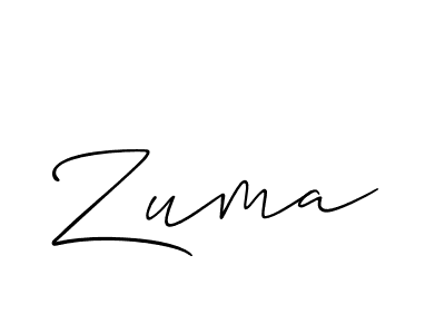 Allison_Script is a professional signature style that is perfect for those who want to add a touch of class to their signature. It is also a great choice for those who want to make their signature more unique. Get Zuma name to fancy signature for free. Zuma signature style 2 images and pictures png