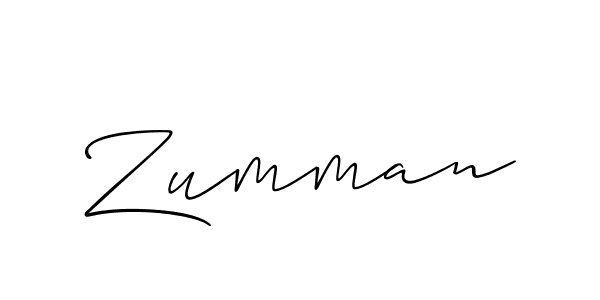Once you've used our free online signature maker to create your best signature Allison_Script style, it's time to enjoy all of the benefits that Zumman name signing documents. Zumman signature style 2 images and pictures png