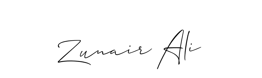 Here are the top 10 professional signature styles for the name Zunair Ali. These are the best autograph styles you can use for your name. Zunair Ali signature style 2 images and pictures png
