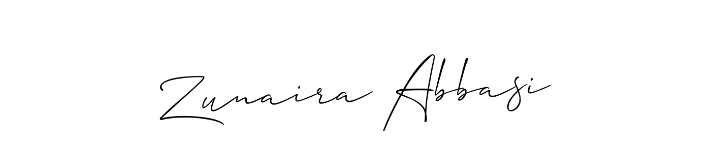 Once you've used our free online signature maker to create your best signature Allison_Script style, it's time to enjoy all of the benefits that Zunaira Abbasi name signing documents. Zunaira Abbasi signature style 2 images and pictures png