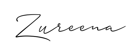 Similarly Allison_Script is the best handwritten signature design. Signature creator online. You can use it as an online autograph creator for name Zureena. Zureena signature style 2 images and pictures png