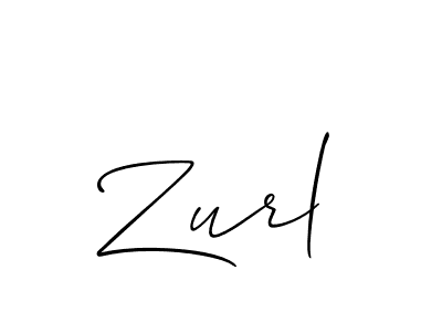 The best way (Allison_Script) to make a short signature is to pick only two or three words in your name. The name Zurl include a total of six letters. For converting this name. Zurl signature style 2 images and pictures png