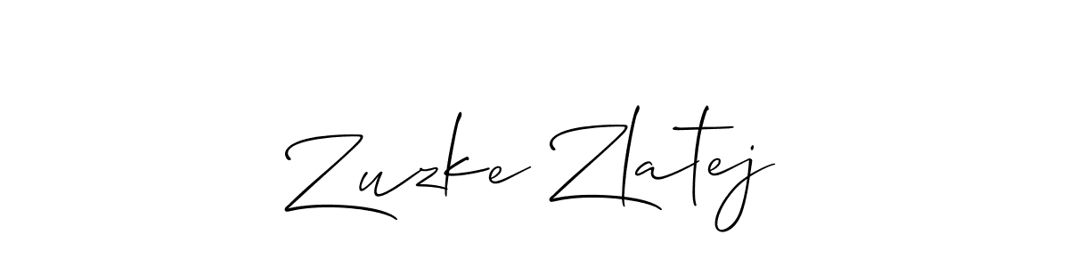 See photos of Zuzke Zlatej official signature by Spectra . Check more albums & portfolios. Read reviews & check more about Allison_Script font. Zuzke Zlatej signature style 2 images and pictures png