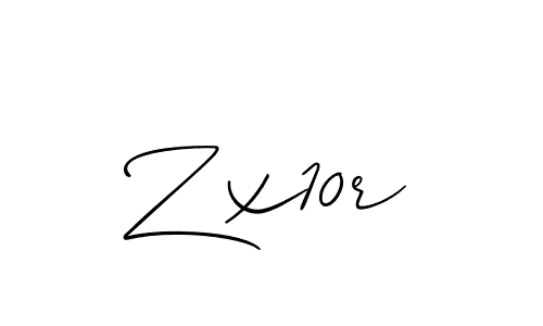 Also You can easily find your signature by using the search form. We will create Zx10r name handwritten signature images for you free of cost using Allison_Script sign style. Zx10r signature style 2 images and pictures png