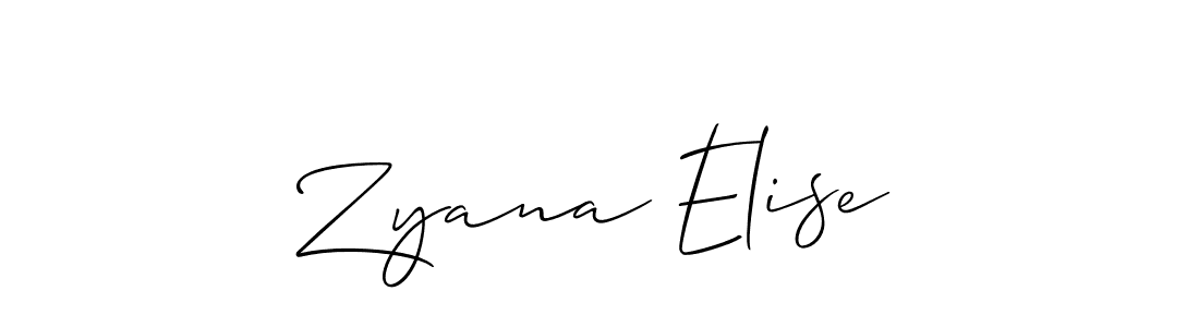 You can use this online signature creator to create a handwritten signature for the name Zyana Elise. This is the best online autograph maker. Zyana Elise signature style 2 images and pictures png