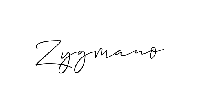 Make a beautiful signature design for name Zygmano. Use this online signature maker to create a handwritten signature for free. Zygmano signature style 2 images and pictures png