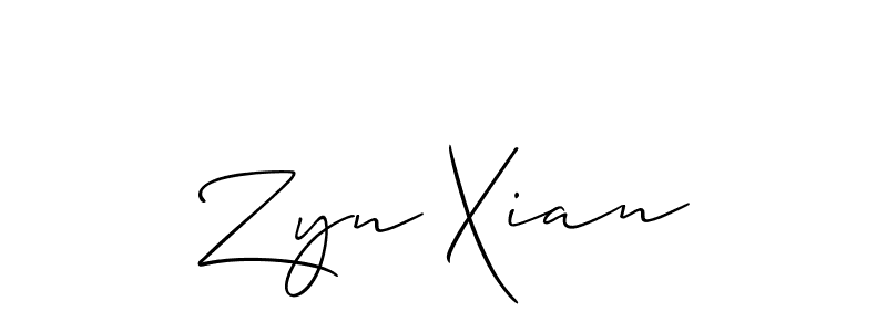 You can use this online signature creator to create a handwritten signature for the name Zyn Xian. This is the best online autograph maker. Zyn Xian signature style 2 images and pictures png
