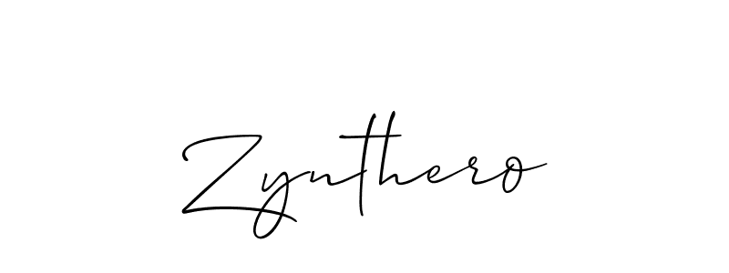 Also You can easily find your signature by using the search form. We will create Zynthero name handwritten signature images for you free of cost using Allison_Script sign style. Zynthero signature style 2 images and pictures png