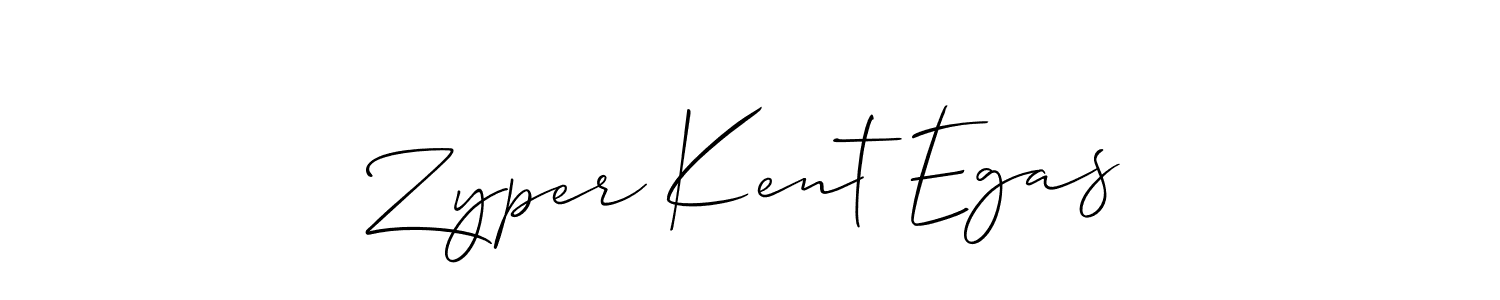 You should practise on your own different ways (Allison_Script) to write your name (Zyper Kent Egas) in signature. don't let someone else do it for you. Zyper Kent Egas signature style 2 images and pictures png