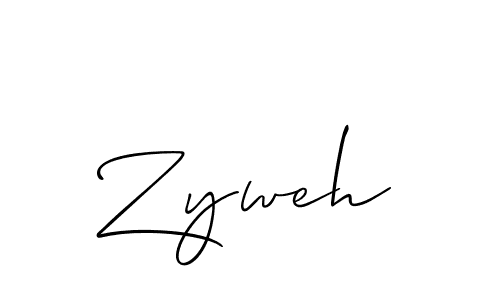 Also we have Zyweh name is the best signature style. Create professional handwritten signature collection using Allison_Script autograph style. Zyweh signature style 2 images and pictures png