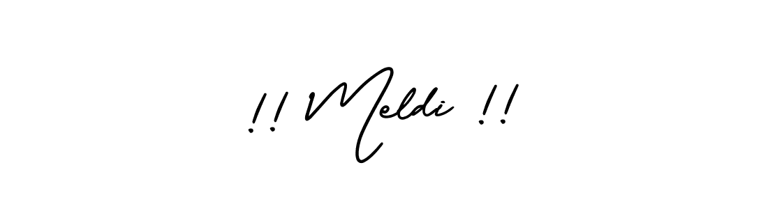 Check out images of Autograph of !! Meldi !! name. Actor !! Meldi !! Signature Style. AmerikaSignatureDemo-Regular is a professional sign style online. !! Meldi !! signature style 3 images and pictures png