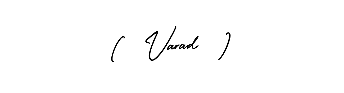 Make a beautiful signature design for name (  Varad  ). With this signature (AmerikaSignatureDemo-Regular) style, you can create a handwritten signature for free. (  Varad  ) signature style 3 images and pictures png