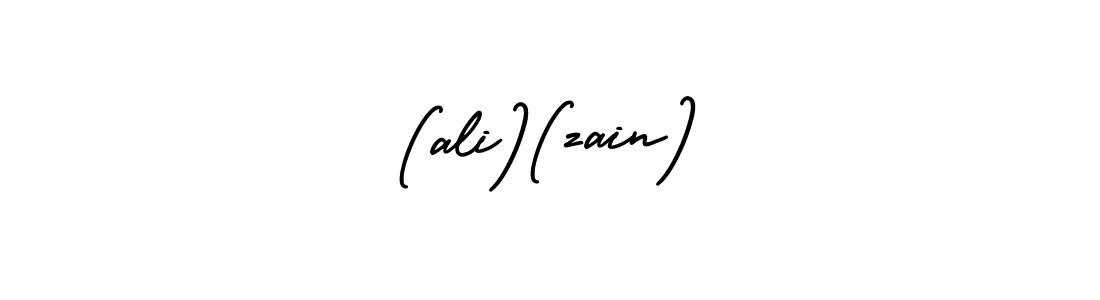 Use a signature maker to create a handwritten signature online. With this signature software, you can design (AmerikaSignatureDemo-Regular) your own signature for name (ali)(zain). (ali)(zain) signature style 3 images and pictures png