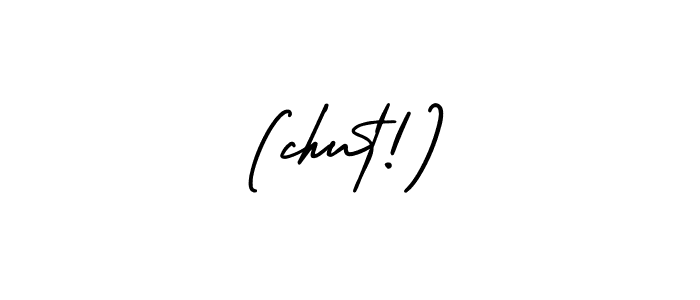 (chut!) stylish signature style. Best Handwritten Sign (AmerikaSignatureDemo-Regular) for my name. Handwritten Signature Collection Ideas for my name (chut!). (chut!) signature style 3 images and pictures png