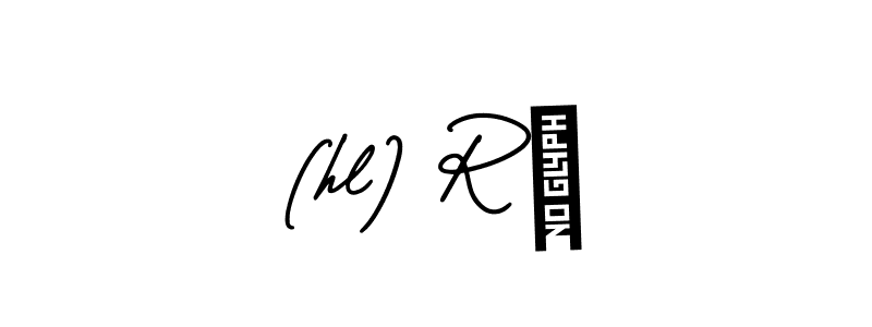 if you are searching for the best signature style for your name (hl) R². so please give up your signature search. here we have designed multiple signature styles  using AmerikaSignatureDemo-Regular. (hl) R² signature style 3 images and pictures png